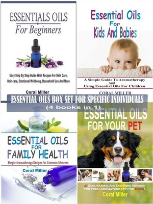 cover image of Essential Oils Box Set For Specific Individuals